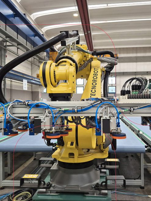 Manipolazione robotizzata di manufatti - Field